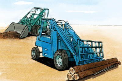 ショベルローダー等