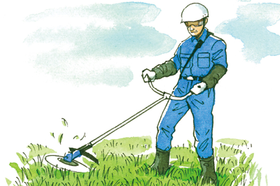 刈払機取扱作業者安全衛生教育